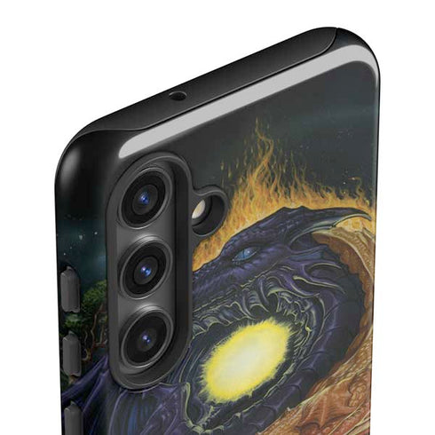 Yin Yang Dragon by Ed Beard Jr Galaxy S24 Impact Case